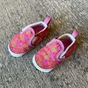 Vans Crib Shoes, size 3, like new
